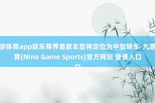 九游体育app娱乐尊界首款车型将定位为中型轿车-九游体育(Nine Game Sports)官方网站 登录入口