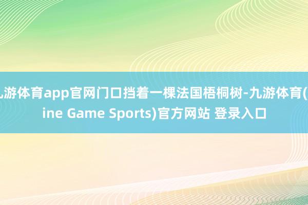 九游体育app官网门口挡着一棵法国梧桐树-九游体育(Nine Game Sports)官方网站 登录入口